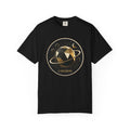 PRB Cosmos Geometric Planet T-Shirt by Power Runs Black