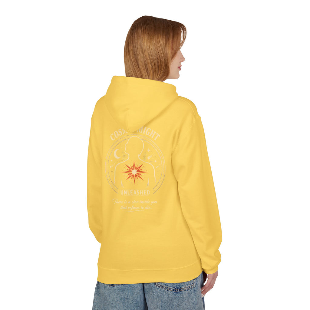 PRB Starforged Flex Cosmic Might Unleashed Hoodie — Unleashed Starburst Graphic Pullover by Power Runs Black