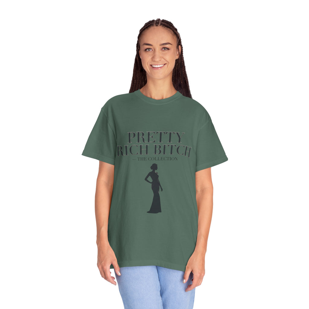 Pretty Rich Bitch The Collection by PRB Tee — Feminine Confidence Graphic T-Shirt by Power Runs Black