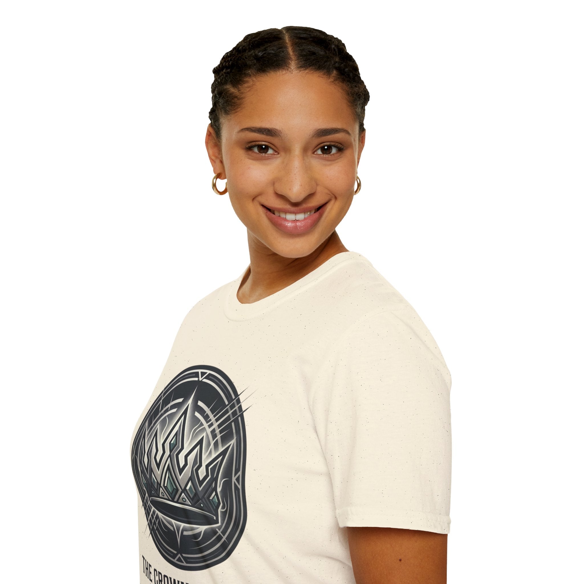 Power Runs Black PRB Crown Variant Graphic T-Shirt — The Crown Variant Emblem by Power Runs Black