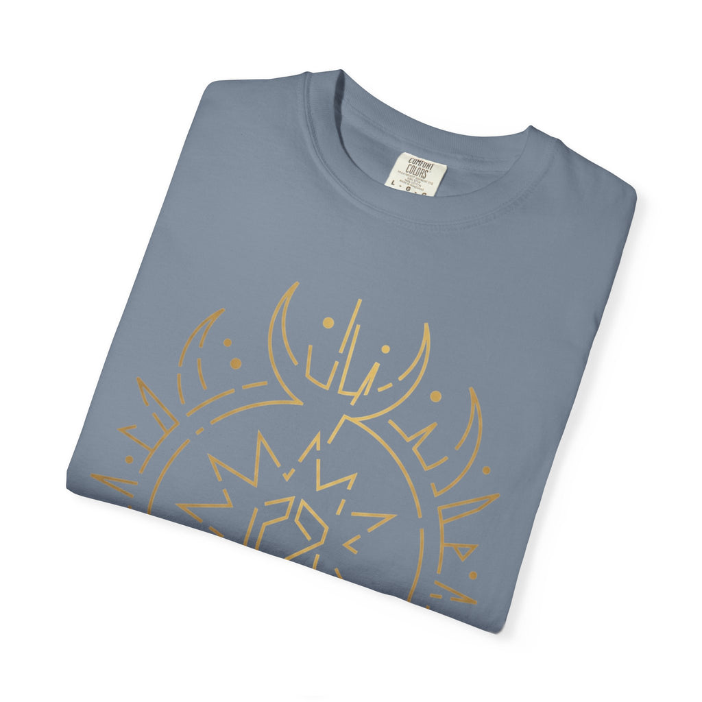 Power Runs Black PRB Cael Mór Symbol T-Shirt — ‘Nothing Connects’ Minimal Graphic Tee by Power Runs Black