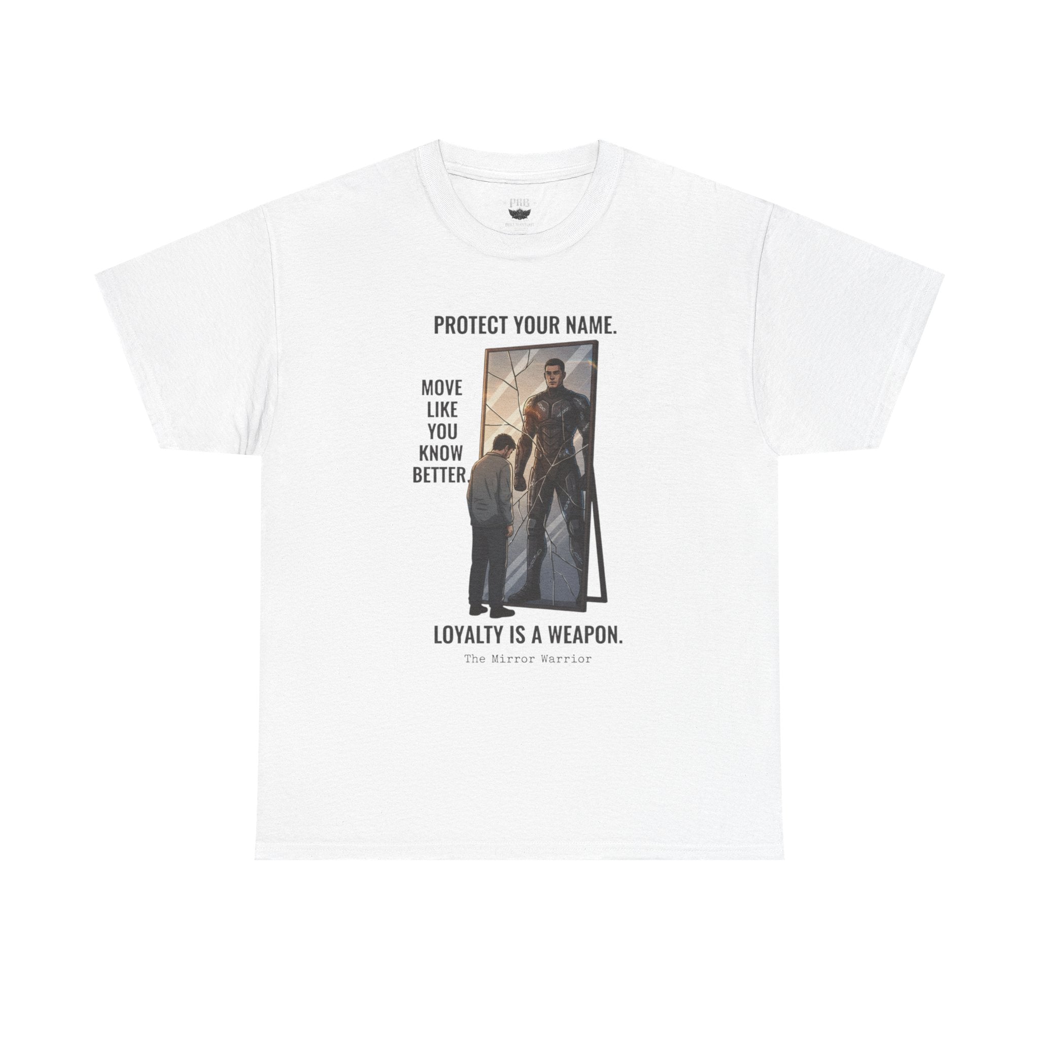 PRB Protect Your Name "Loyalty Is a Weapon" Graphic Tee by Power Runs Black