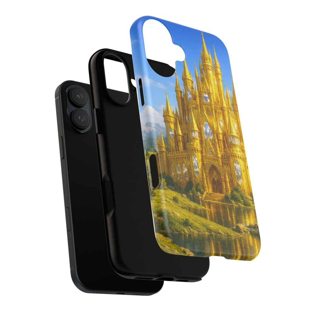 PRB Golden Castle iPhone Case | Fantasy Palace Phone Case by Printify