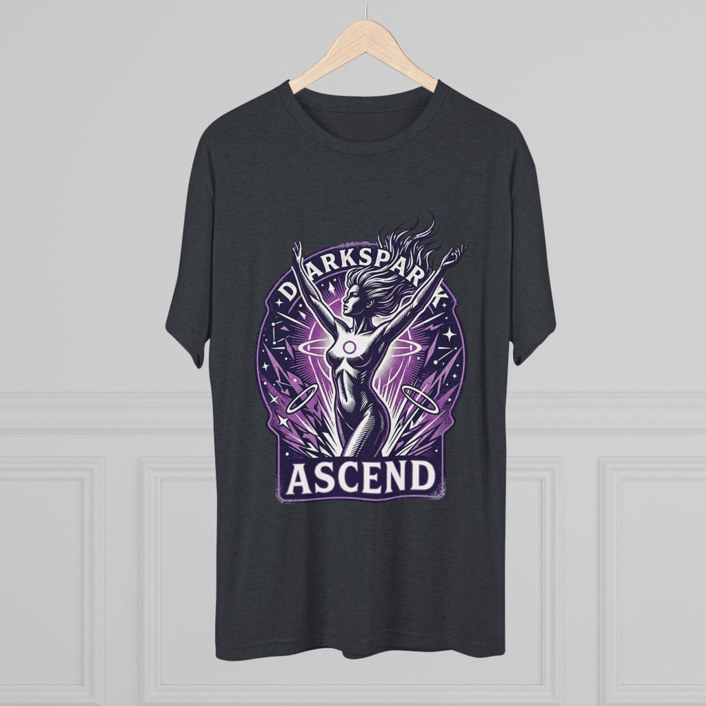 Power Runs Black PRB Ascend Space Goddess Tee — "Parkspark Ascend" Retro Sci‑Fi Graphic T-Shirt by Power Runs Black
