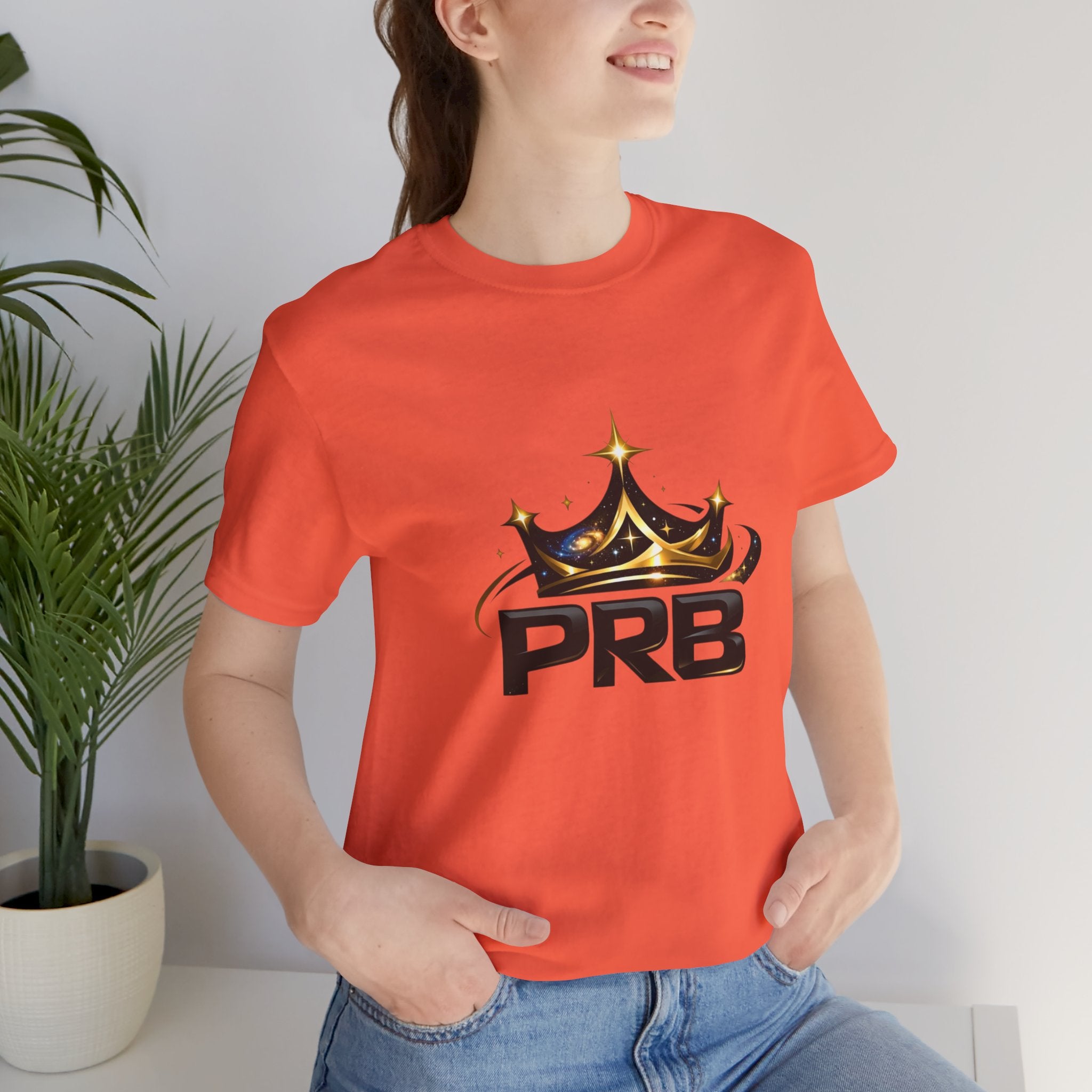 PRB Crown Tee — Graphic Logo T-Shirt by Power Runs Black