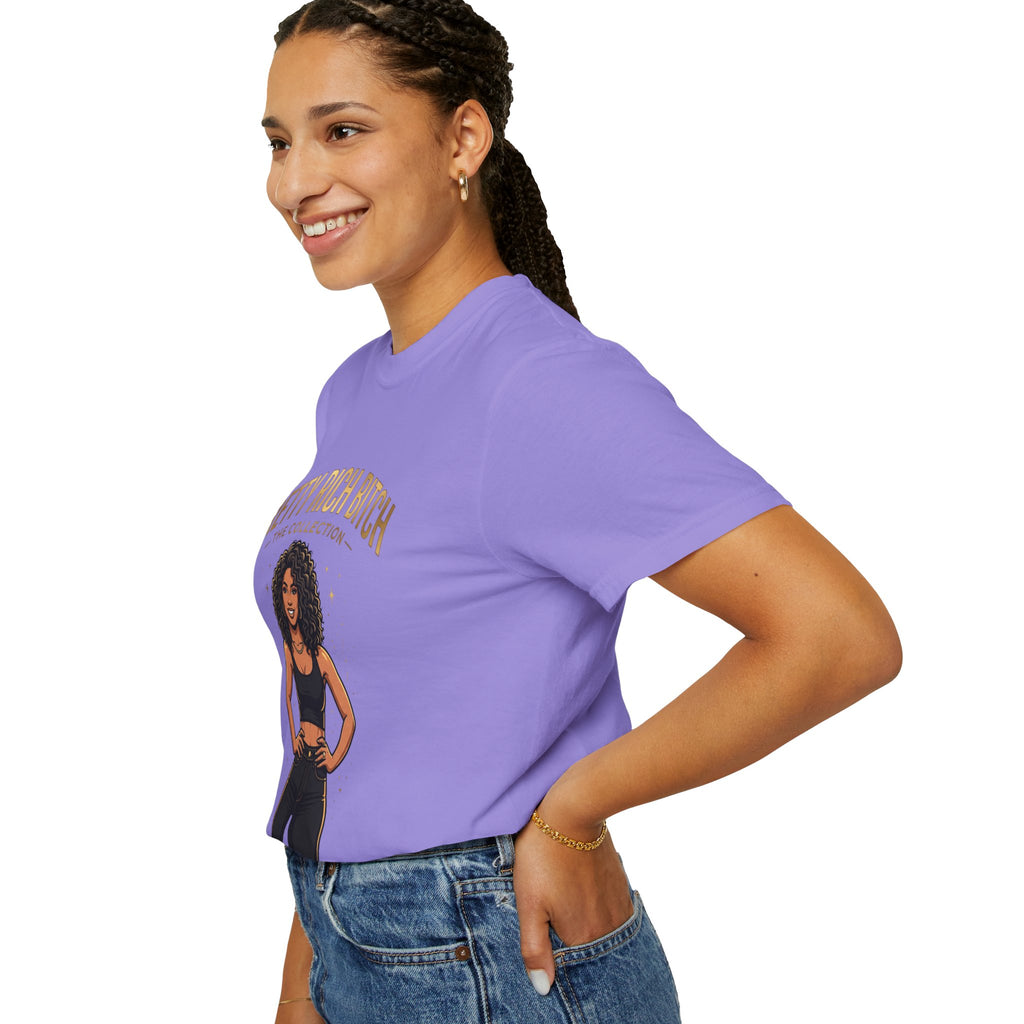 Pretty Rich Bitch The Collection by PRB T-Shirt — Empowered Black Woman Graphic Tee by Power Runs Black