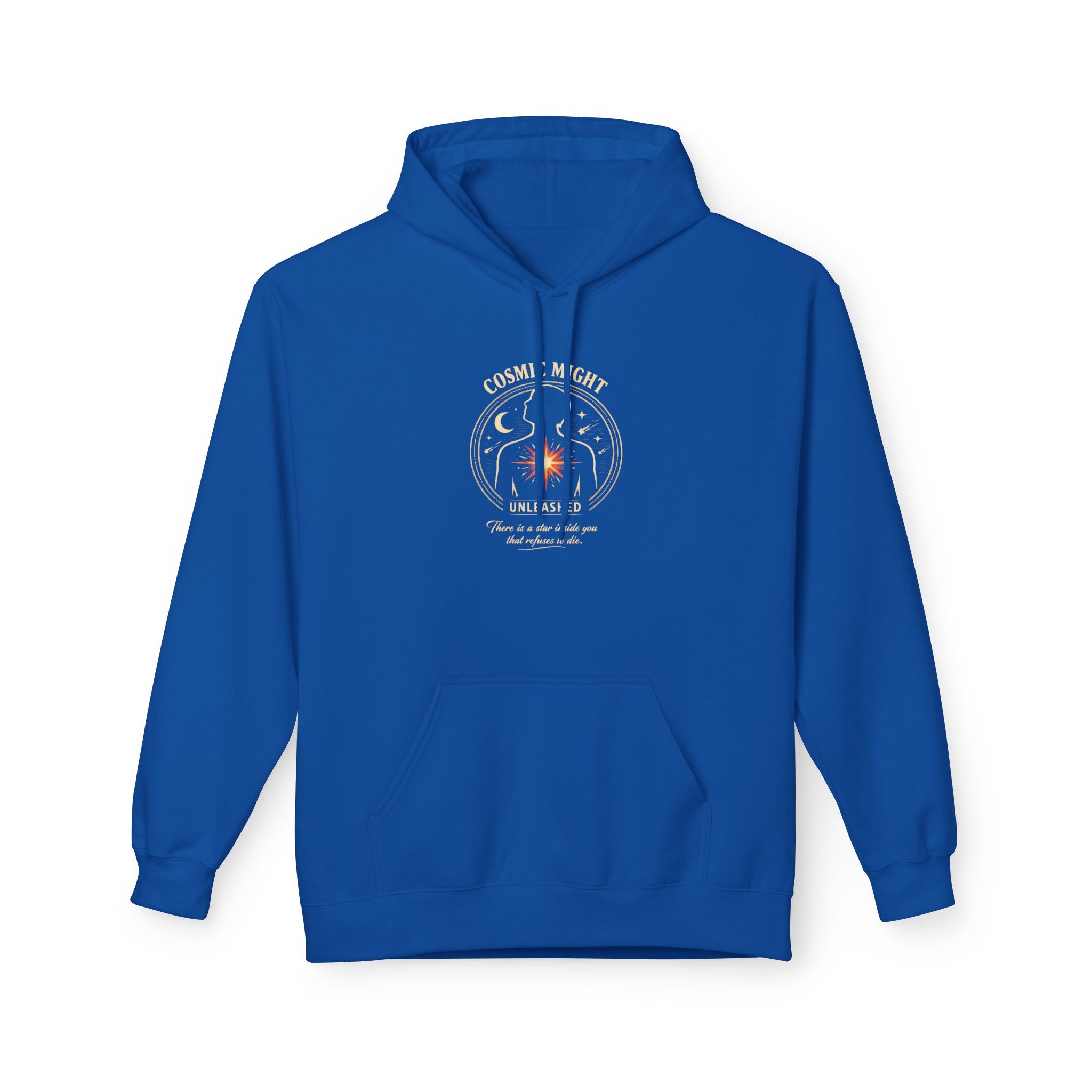 PRB Starforged Flex Cosmic Might Unleashed Hoodie — Unleashed Starburst Graphic Pullover by Power Runs Black