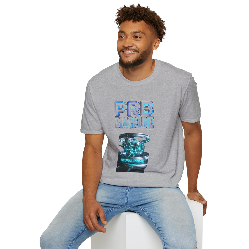 PRB Blackline Neural Prime Graphic T-Shirt by Power Runs Black