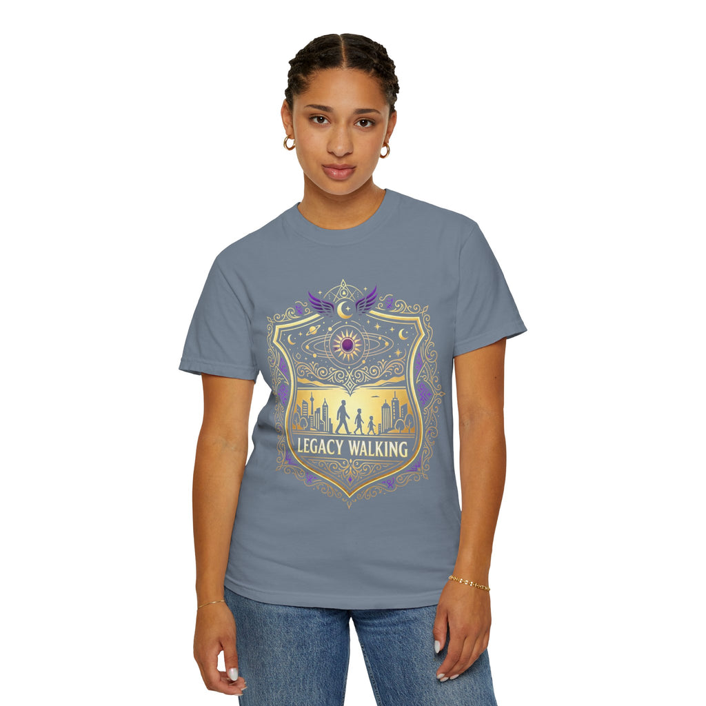 PRB Sci-Fi Adventure Graphic Tee | Futuristic Forest Print Unisex T-Shirt by Printify
