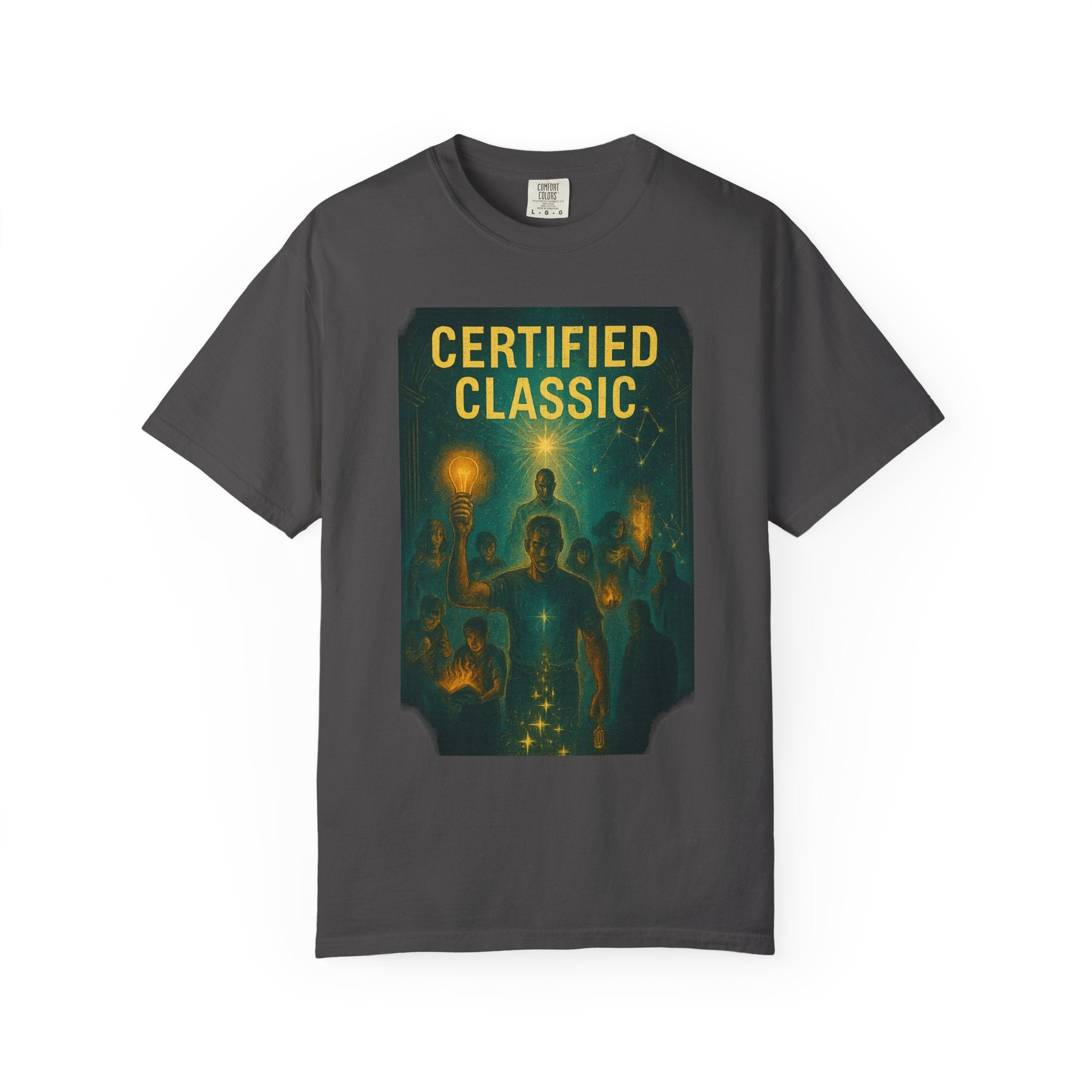 PRB Certified Classic T-Shirt — Vintage Lanterns Graphic Tee by Power Runs Black