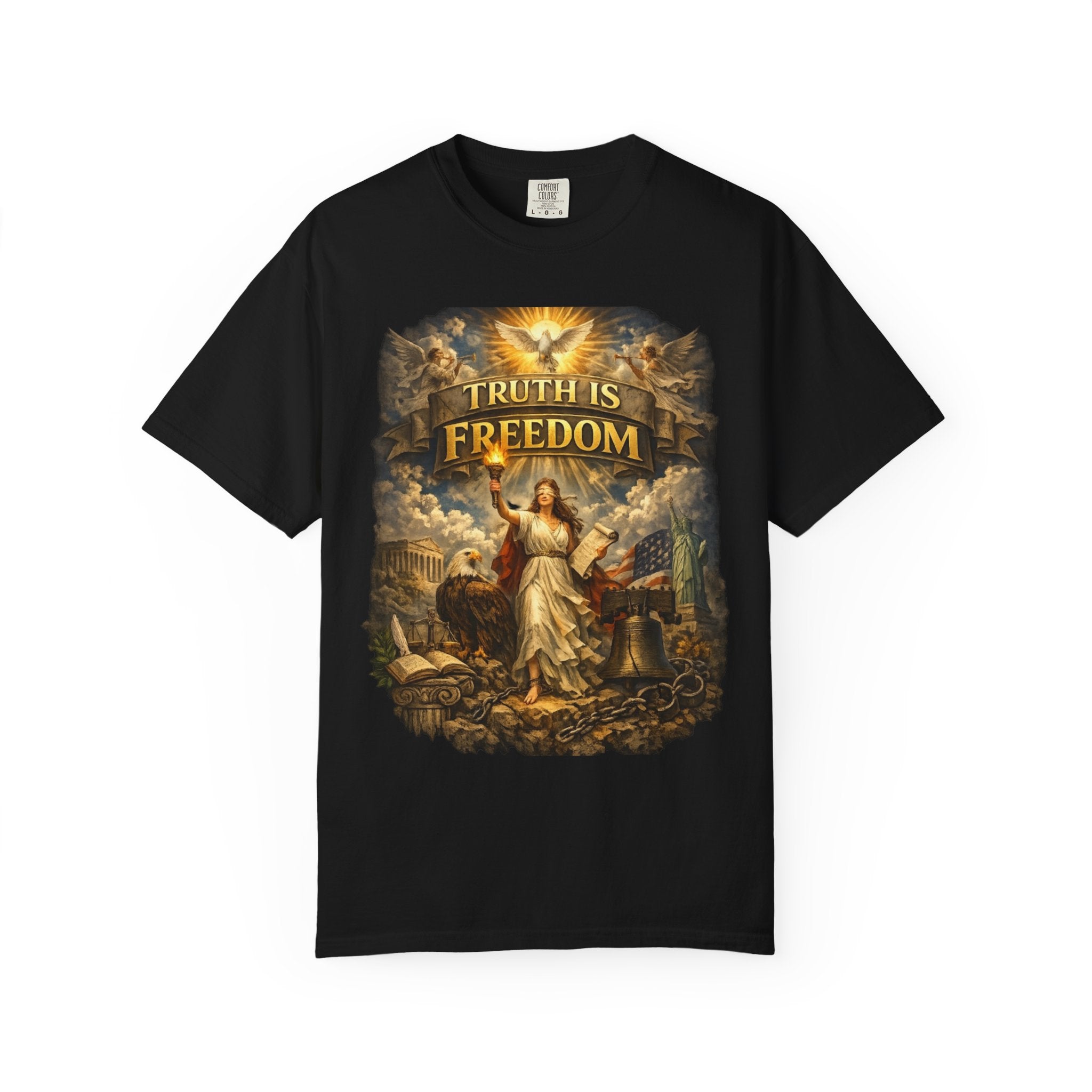 PRB Truth Is Freedom Graphic T-Shirt by Power Runs Black