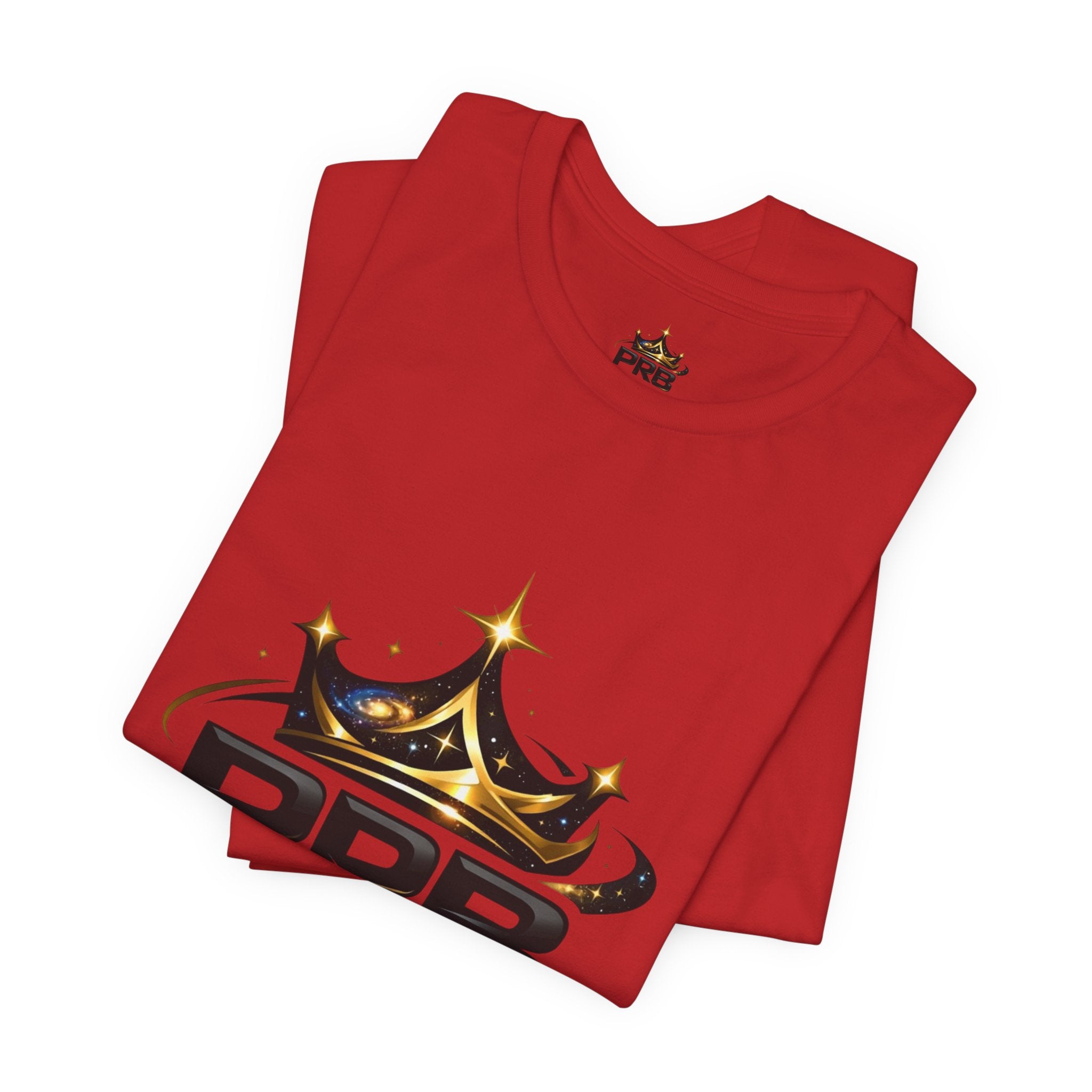 PRB Crown Tee — Graphic Logo T-Shirt by Power Runs Black