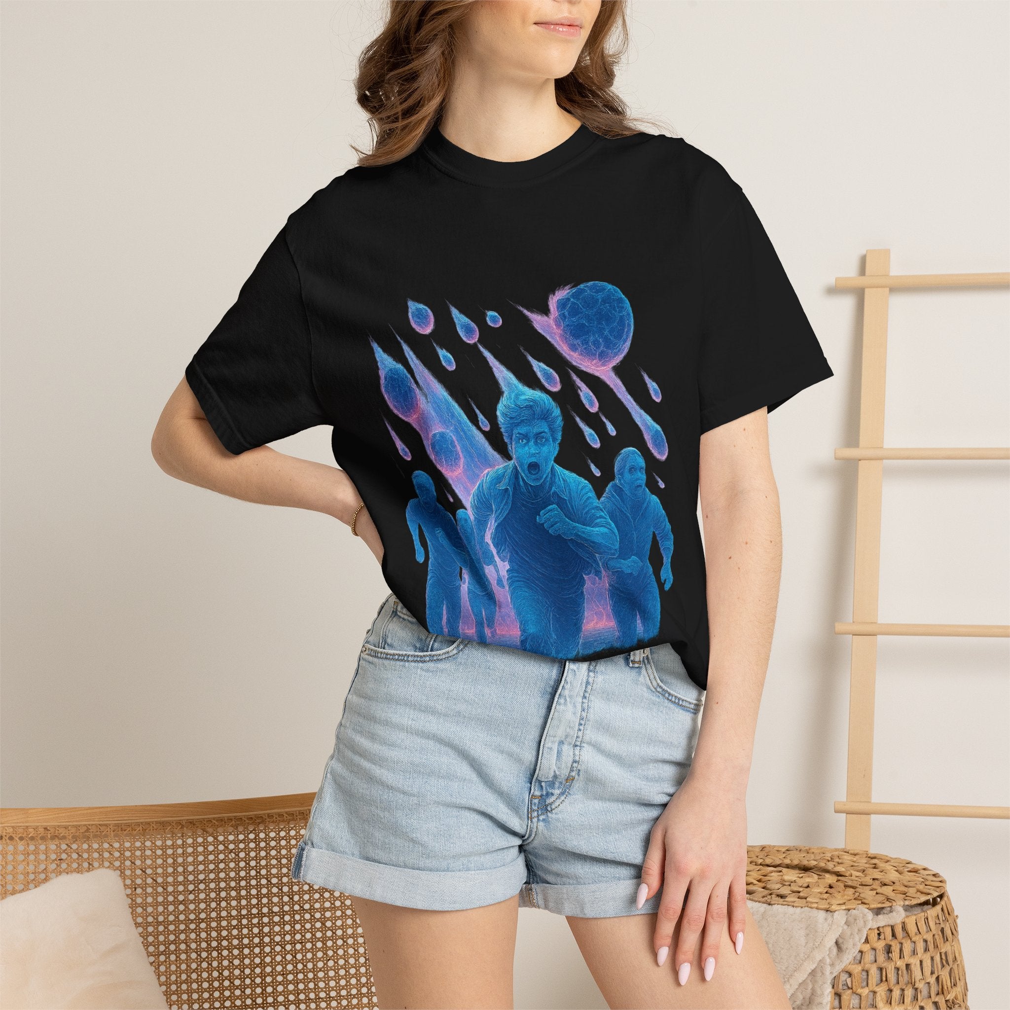 PRB Meteor Shower Survival Graphic Tee by Printify