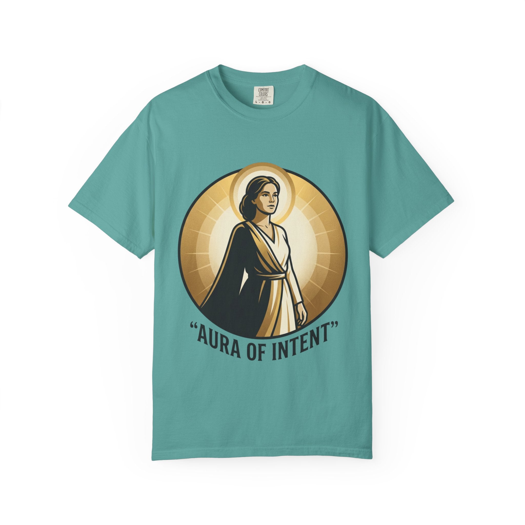 Power Runs Black Aura of Intent T-Shirt by Power Runs Black
