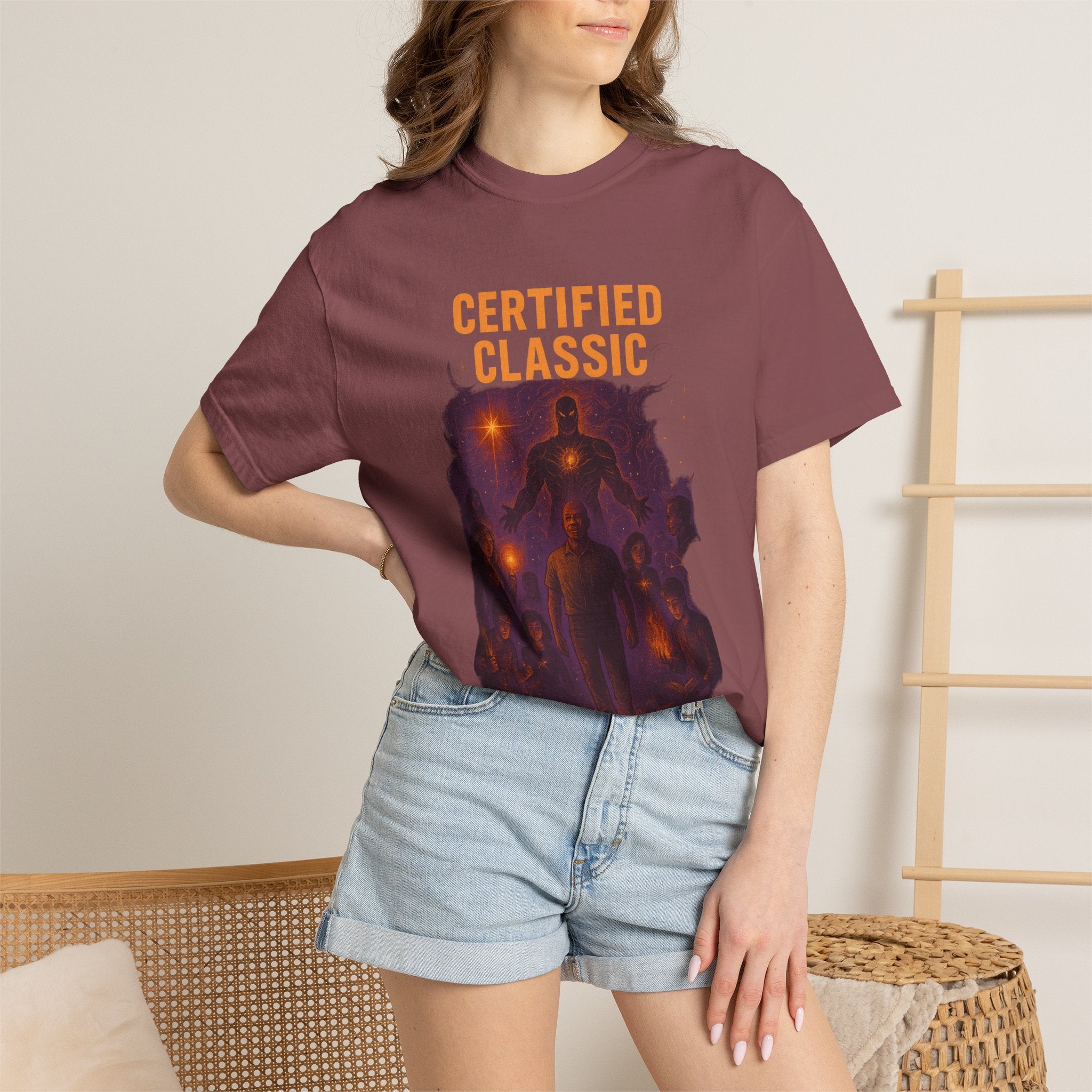 PRB Certified Classic shirt | Retro horror silhouette design by Printify