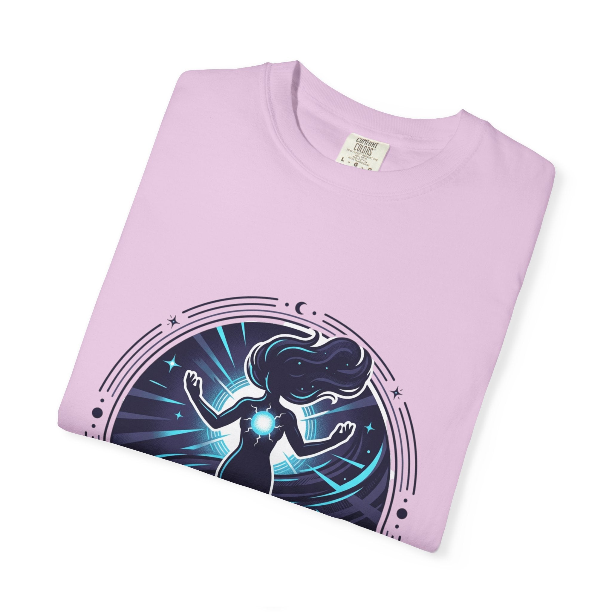 Power Runs Black PRB Ascension T-Shirt — Spiritual Energy Graphic Tee by Printify