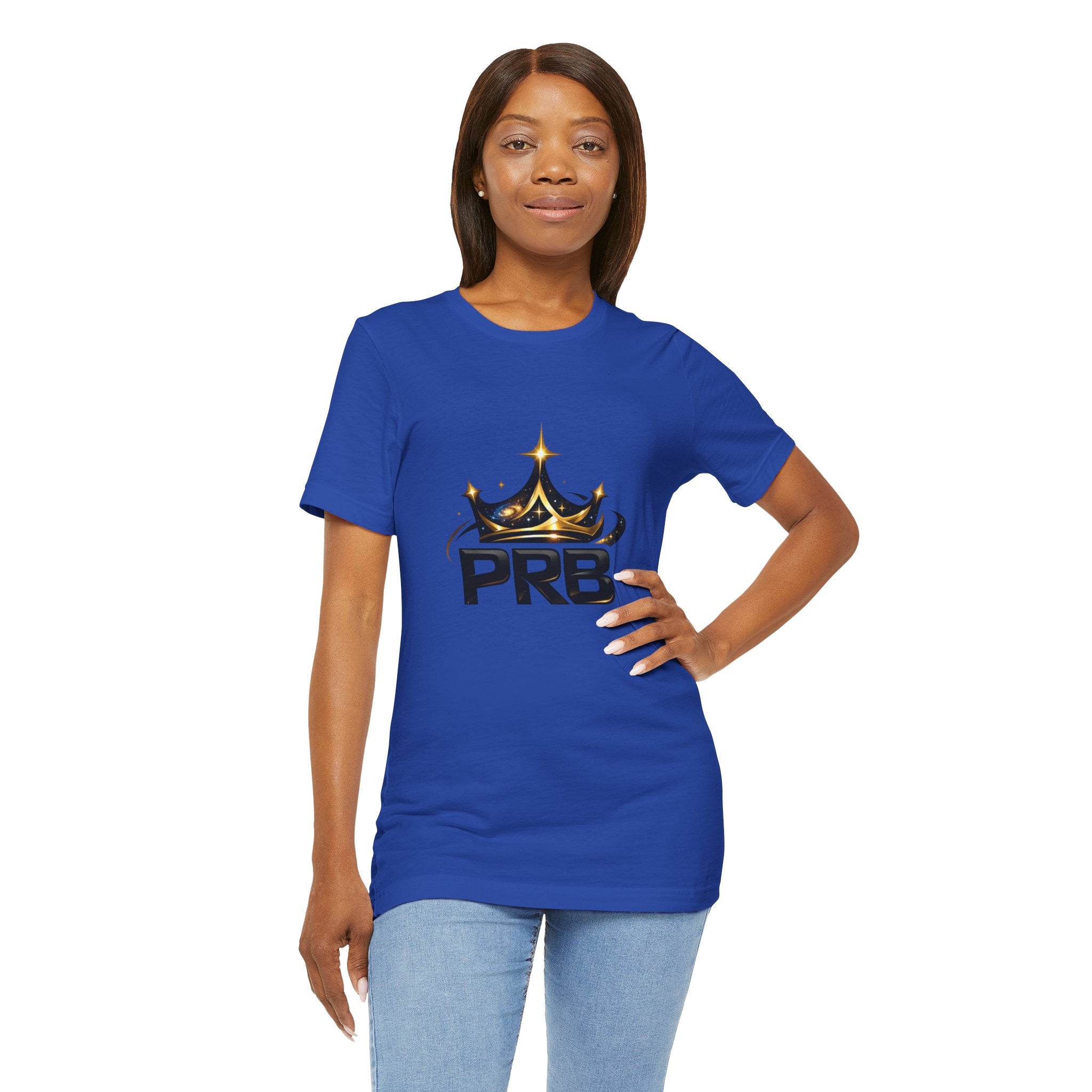 PRB Crown Tee — Graphic Logo T-Shirt by Power Runs Black