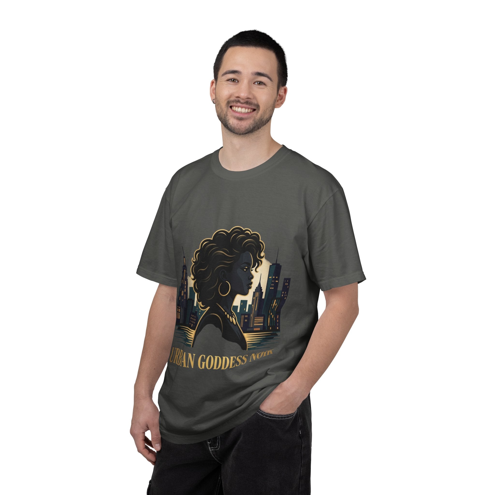 Pretty Rich Bitch The Collection by PRB Urban Goddess Noir T-Shirt — "Urban Goddess Noir" Graphic Tee by Power Runs Black