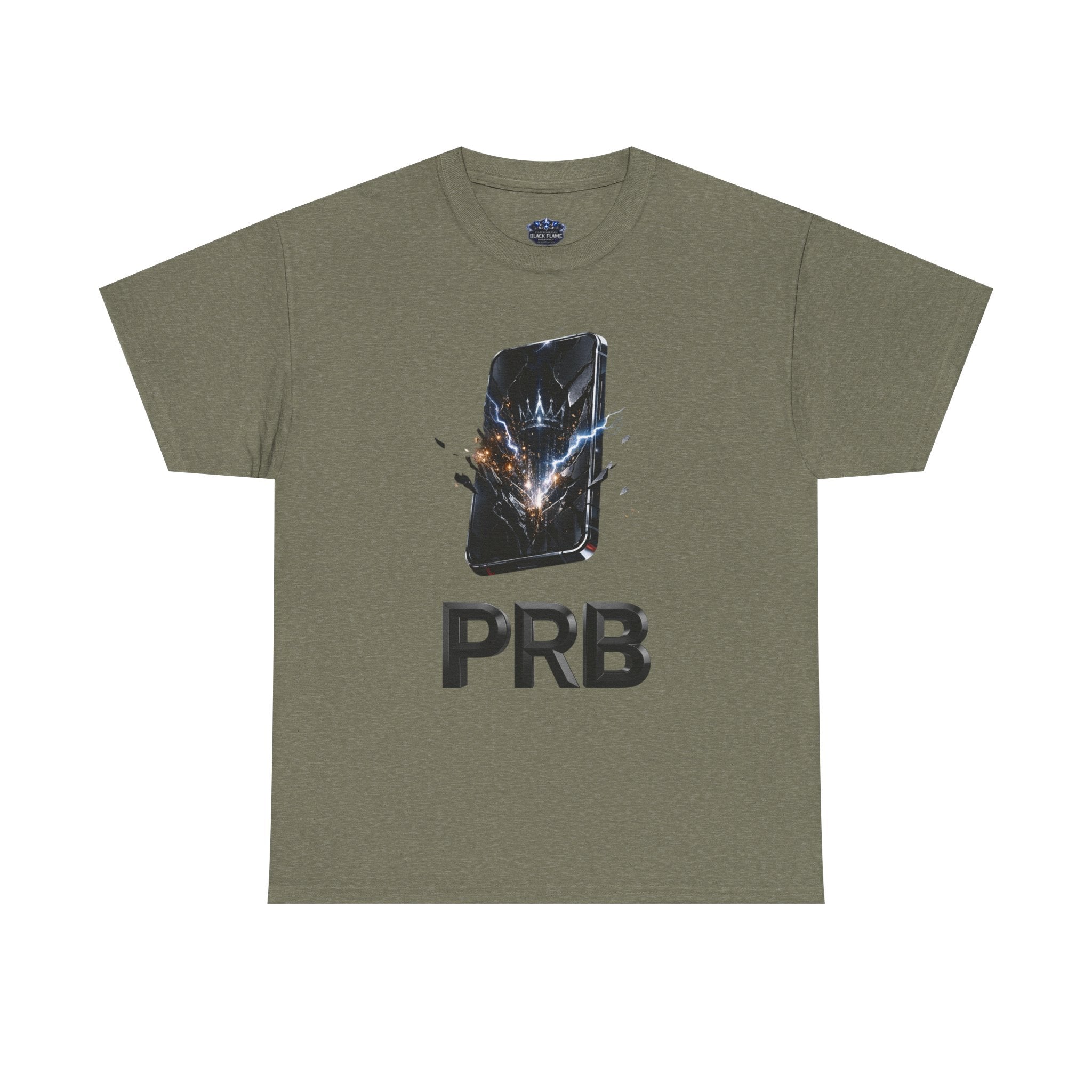 PRB Phone Smash Graphic Tee by Power Runs Black