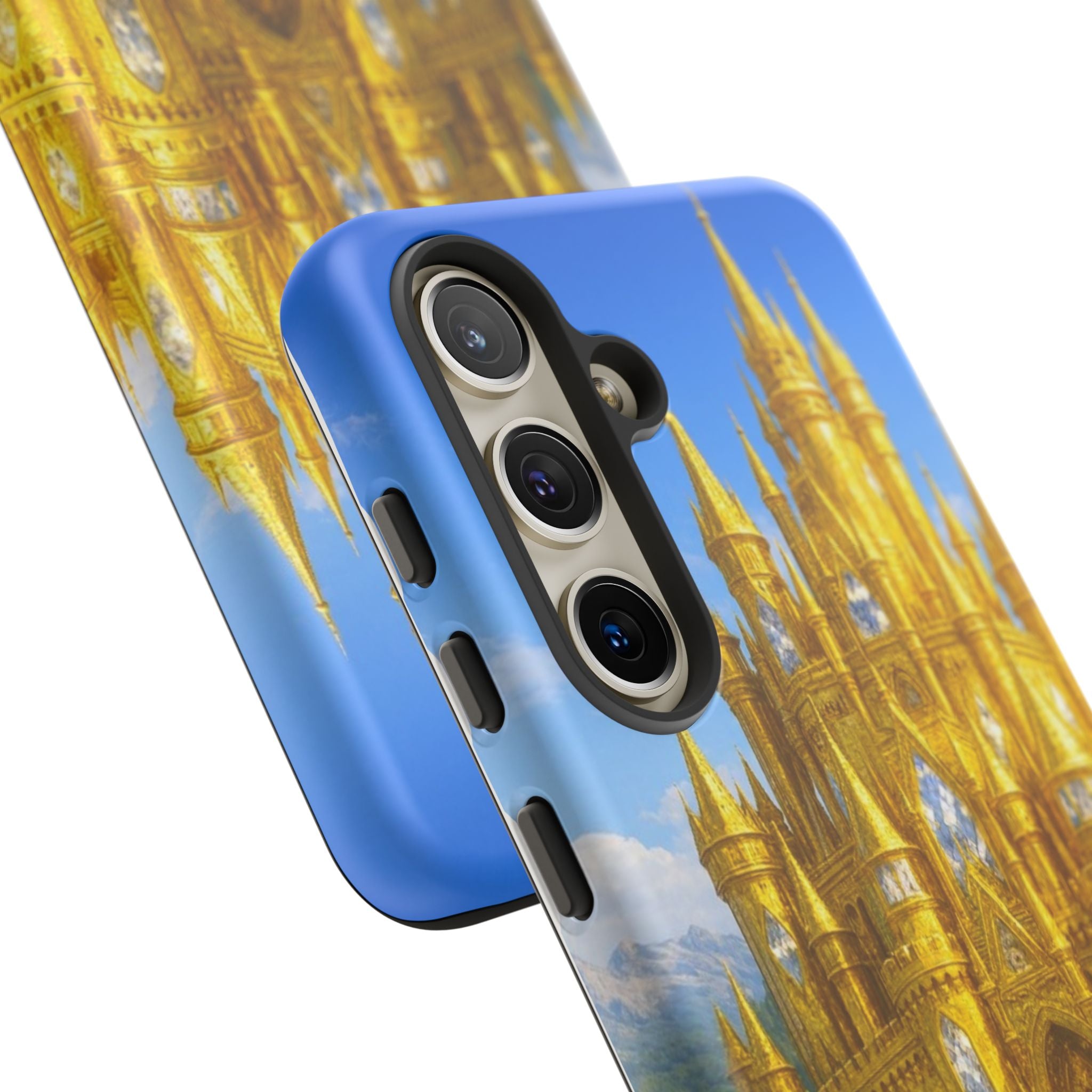 PRB Golden Castle iPhone Case | Fantasy Palace Phone Case by Power Runs Black