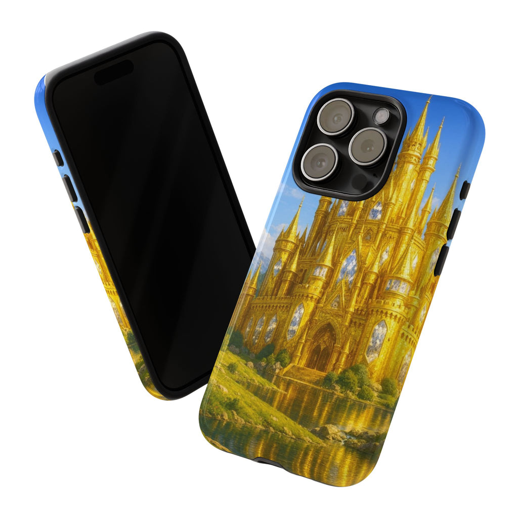 PRB Golden Castle iPhone Case | Fantasy Palace Phone Case by Printify