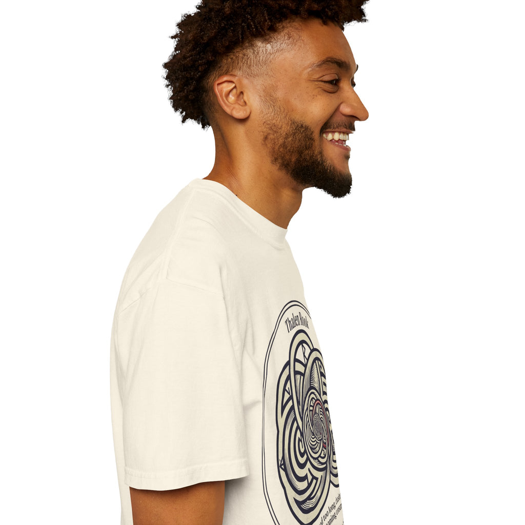 Power Runs Black PRB Thalen Rook Celtic Knot Graphic T-Shirt — "He stared too long..." Quote Tee by Power Runs Black