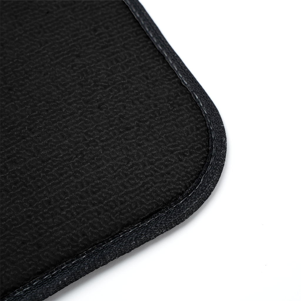 Power Runs Black PRB Built of Power Car Floor Mat — Robotic Armor Auto Mat by Power Runs Black