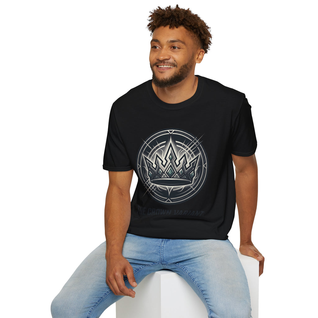 Power Runs Black PRB Crown Variant Graphic T-Shirt — The Crown Variant Emblem by Power Runs Black