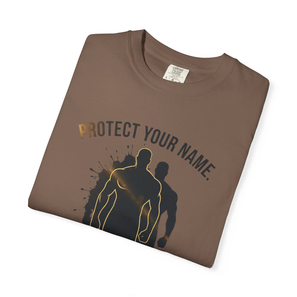 PRB Protect Your Name silhouette trio design T-Shirt | Loyalty is a Weapon graphic tee by Printify