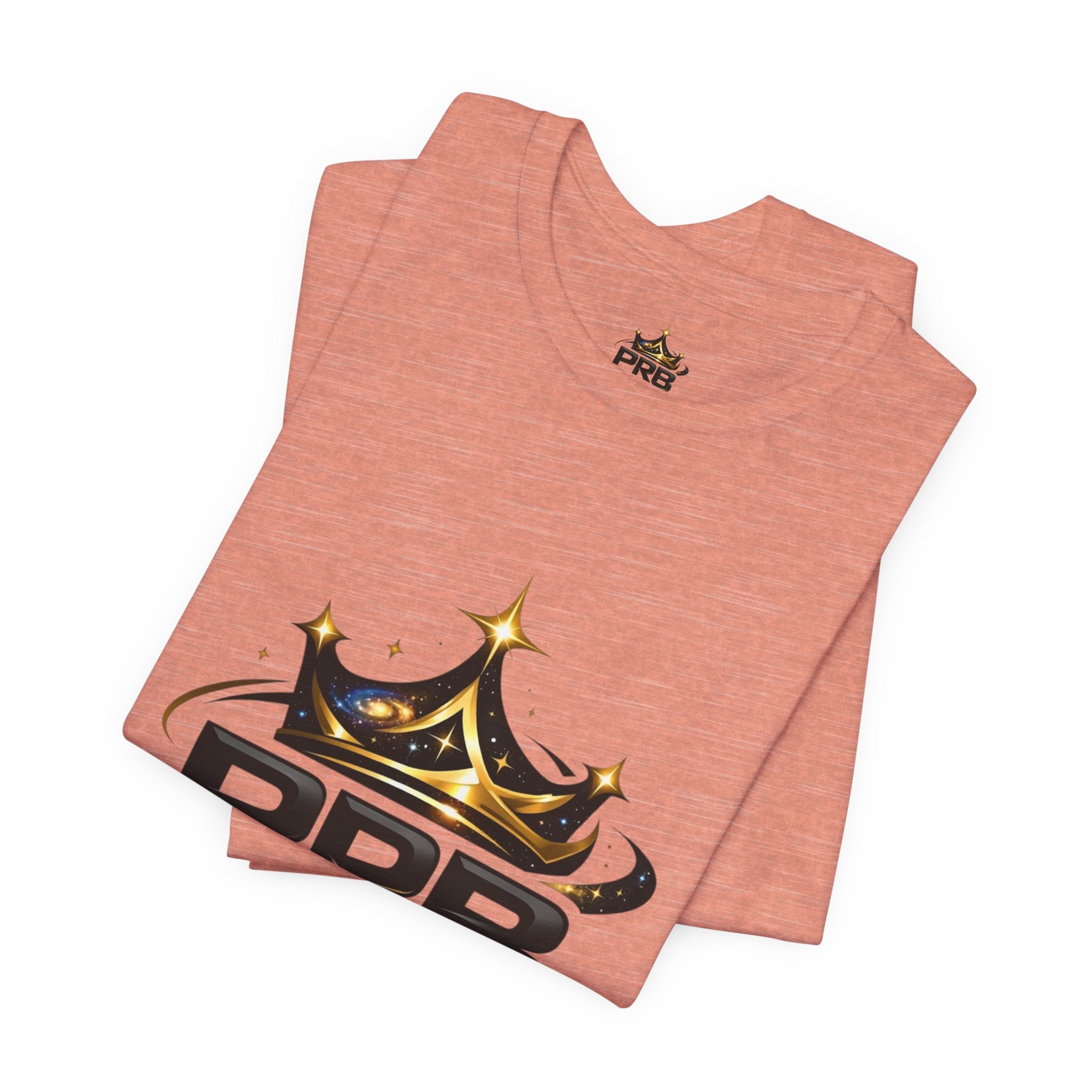 PRB Crown Tee — Graphic Logo T-Shirt by Power Runs Black