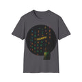 PRB Triumph Afro Hair Silhouette T-Shirt | Black Hair Alphabet Design by Power Runs Black