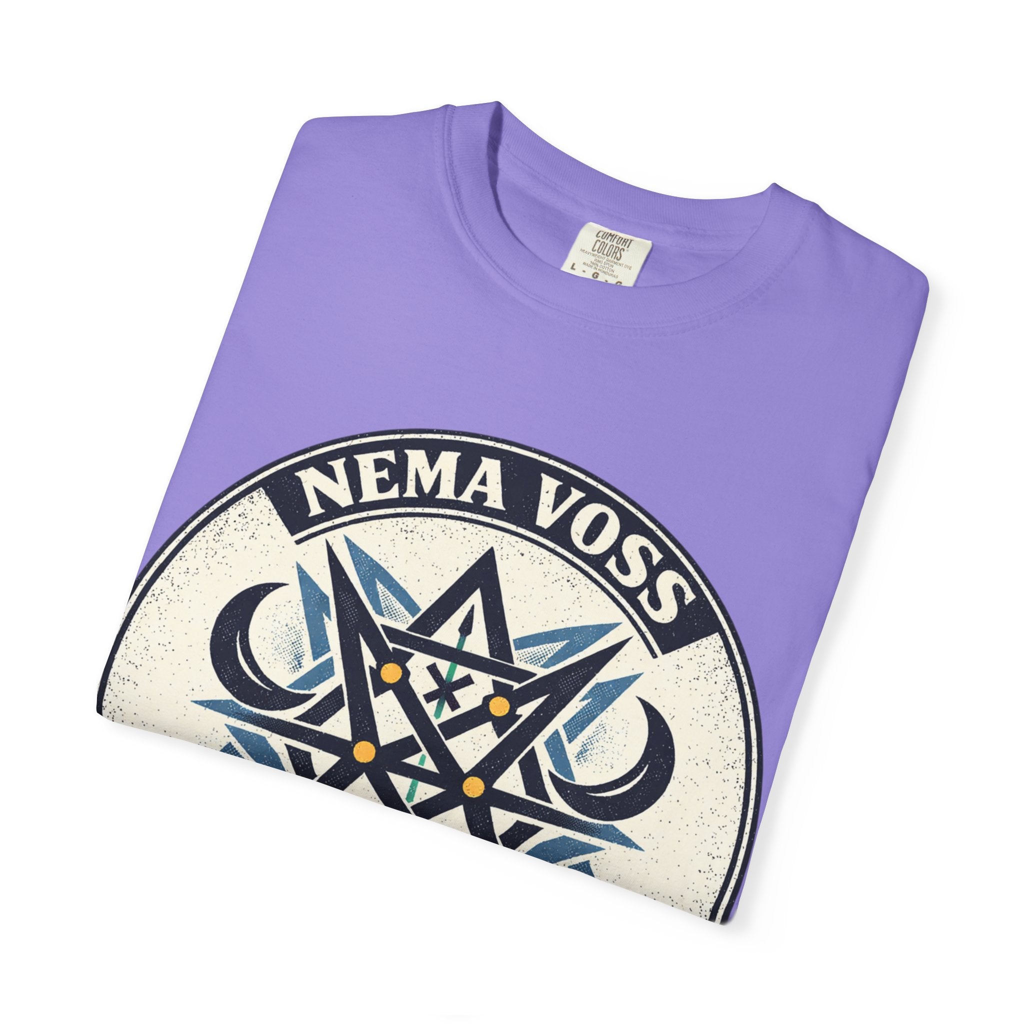 Power Runs Black PRB Nema Voss 'Doubt Splits the Pattern' Graphic T-Shirt by Power Runs Black
