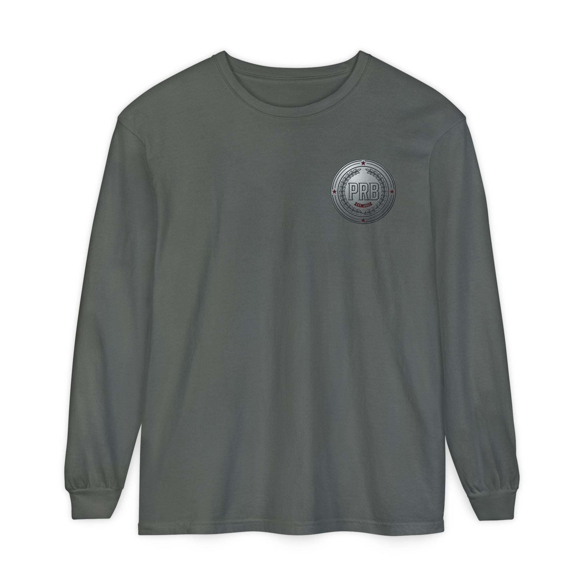 PRB The Starbound Seven graphic long sleeve shirt | cosmic superhero poster by Power Runs Black