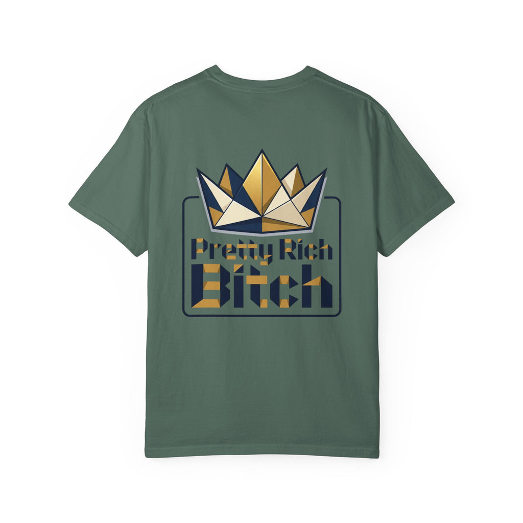 Pretty Rich Bitch The Collection by PRB T-Shirt — Afro Woman Graphic Tee by Power Runs Black