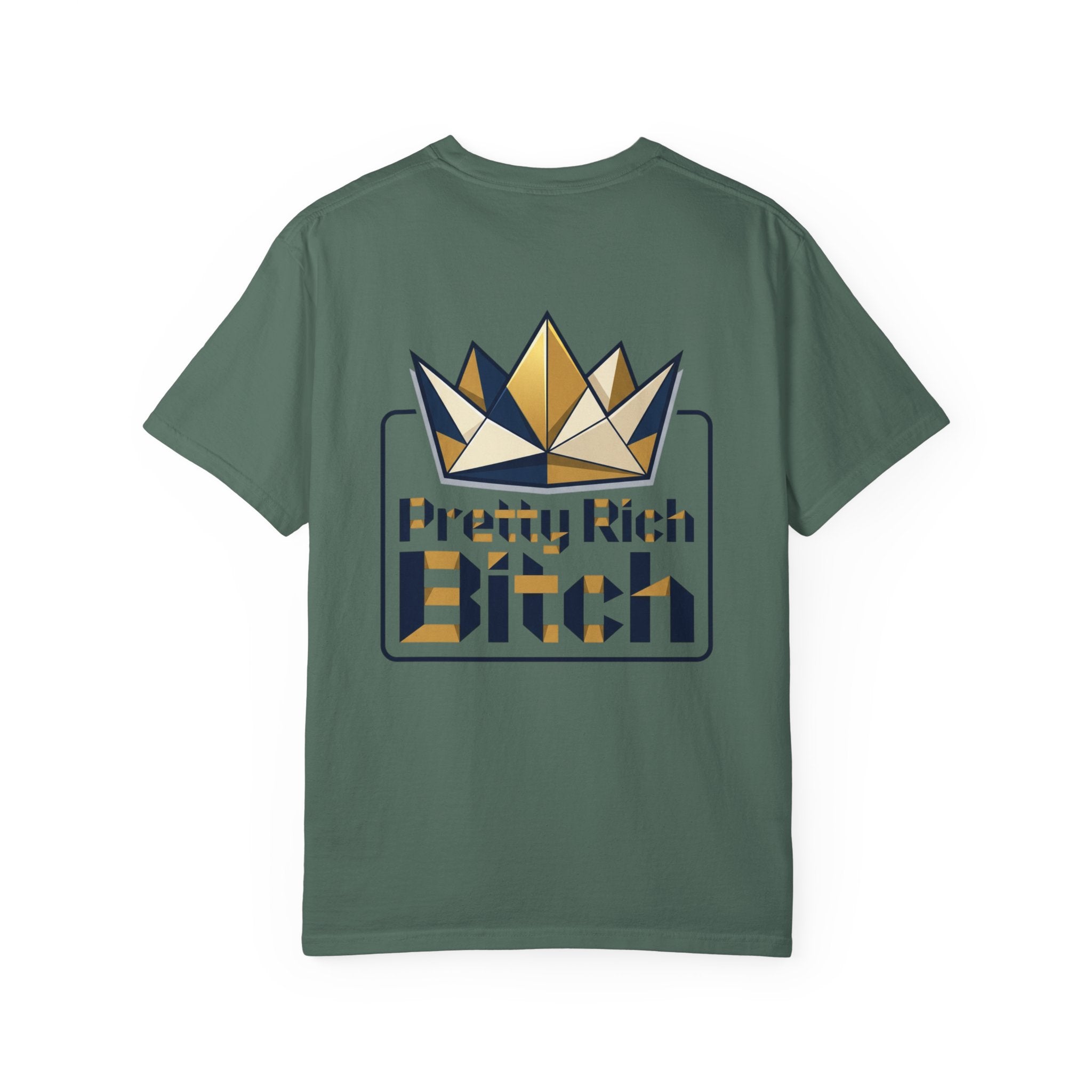 Pretty Rich Bitch The Collection by PRB T-Shirt — Afro Woman Graphic Tee by Power Runs Black