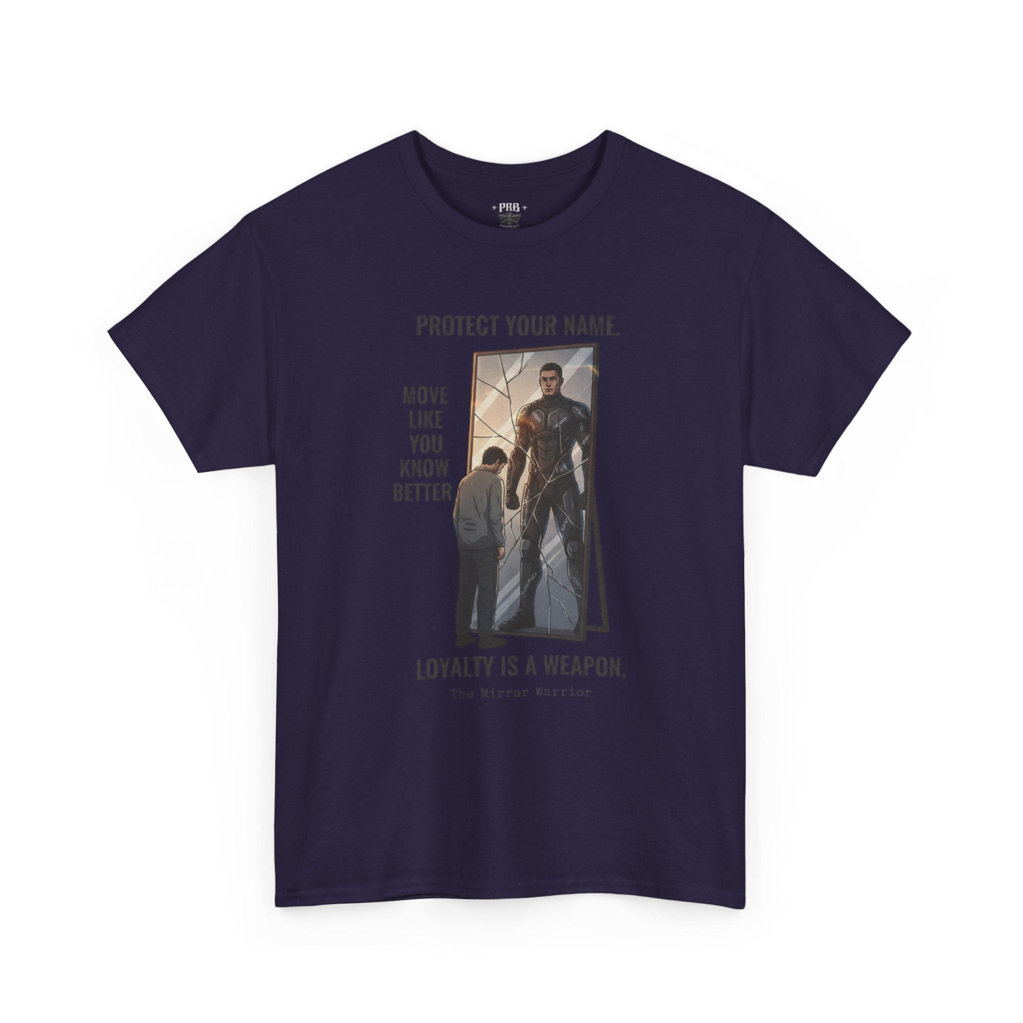 PRB Protect Your Name "Loyalty Is a Weapon" Graphic Tee by Power Runs Black