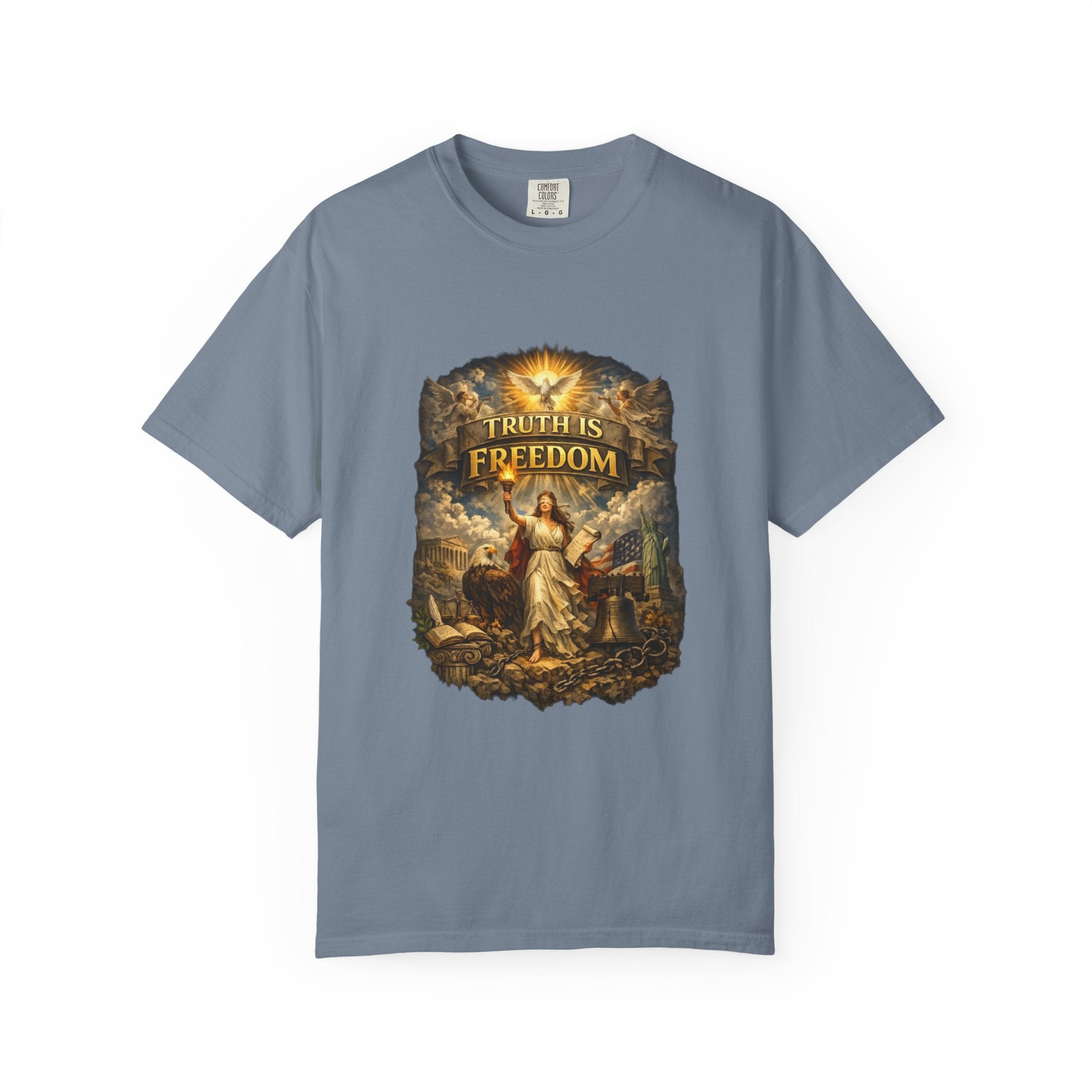 PRB Truth Is Freedom Graphic T-Shirt by Printify