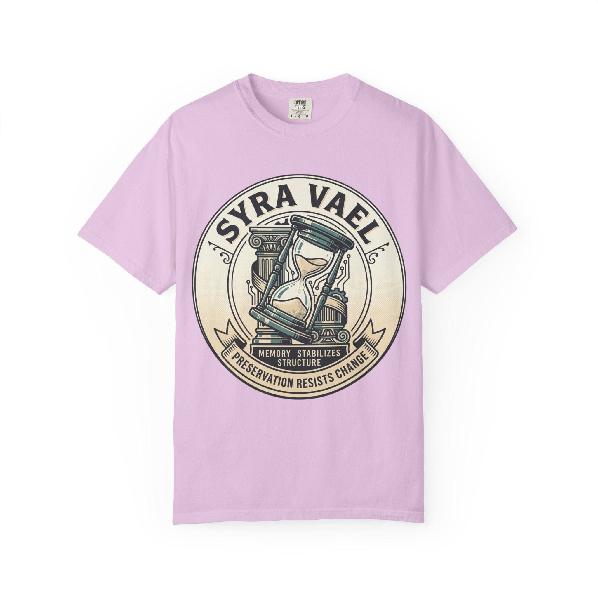 Power Runs Black PRB Syra Vael Hourglass Emblem T-Shirt by Power Runs Black