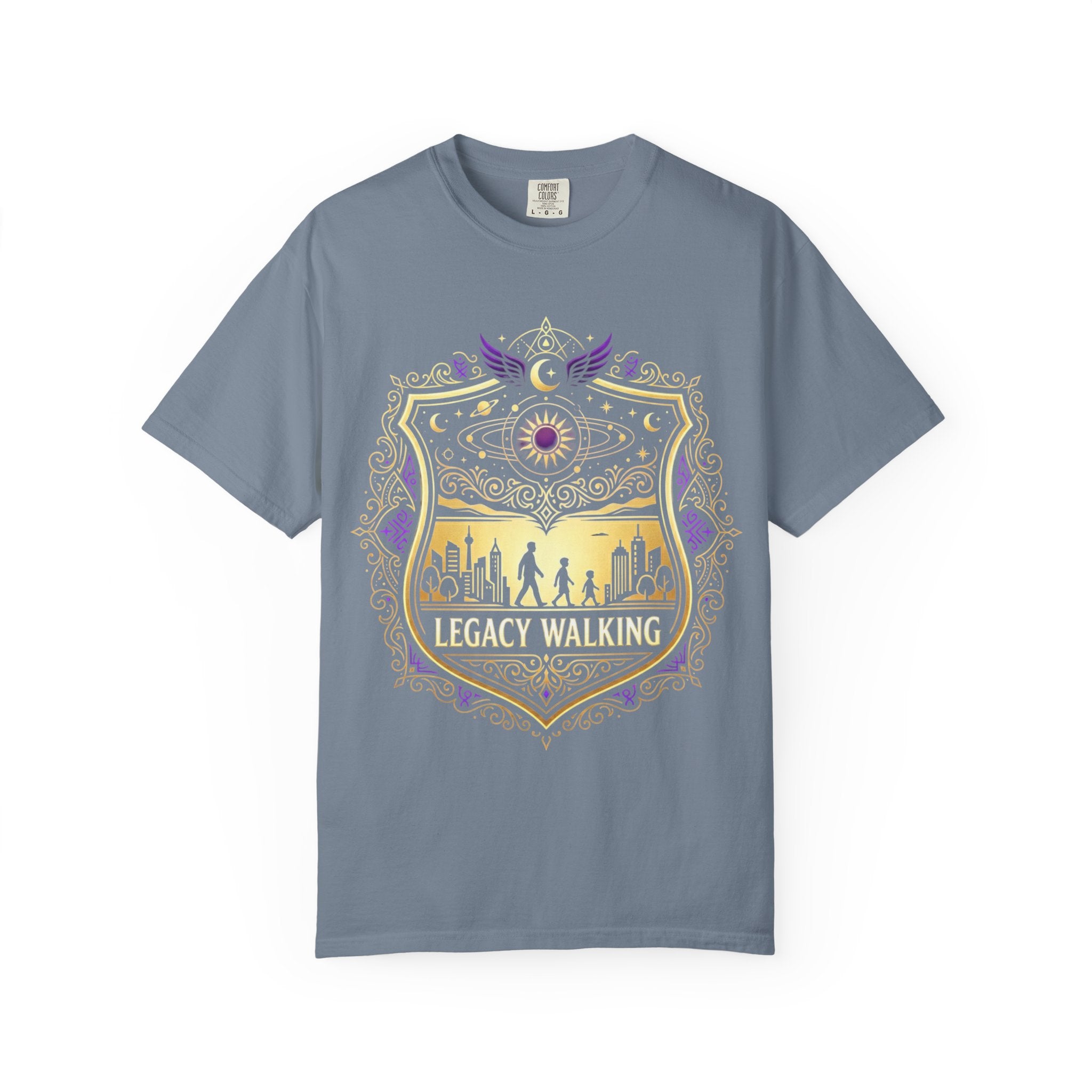 PRB Sci-Fi Adventure Graphic Tee | Futuristic Forest Print Unisex T-Shirt by Printify