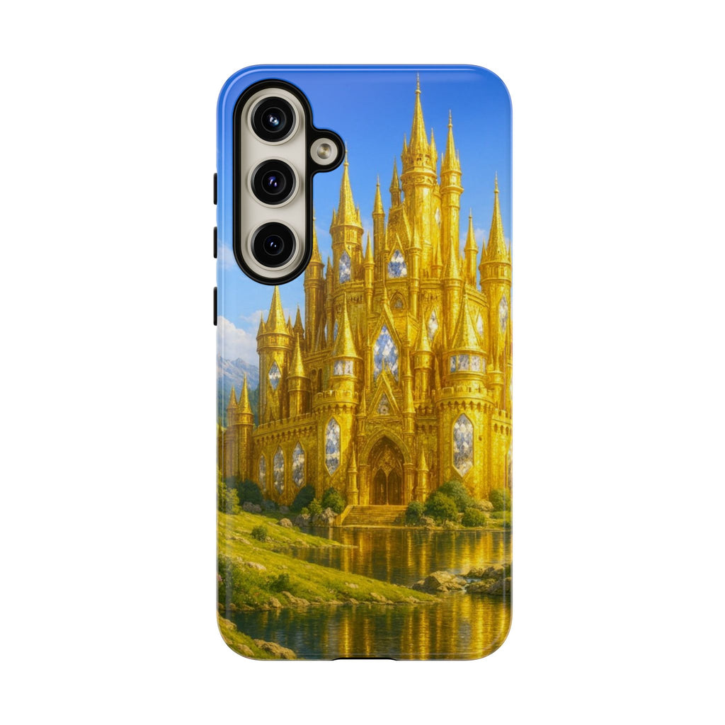 PRB Golden Castle iPhone Case | Fantasy Palace Phone Case by Power Runs Black