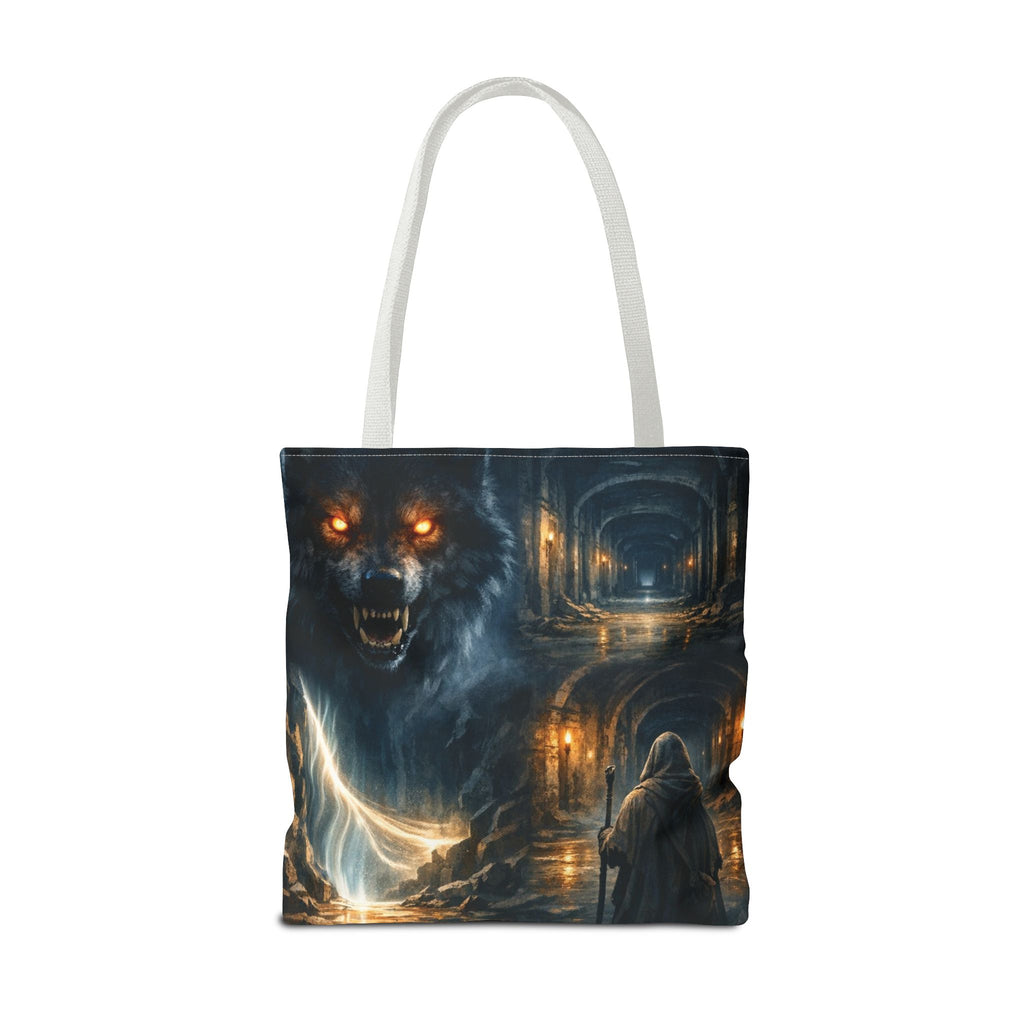 PRB The Echo Hounds Illustration Tote Bag | Gothic Horror Artwork by Power Runs Black
