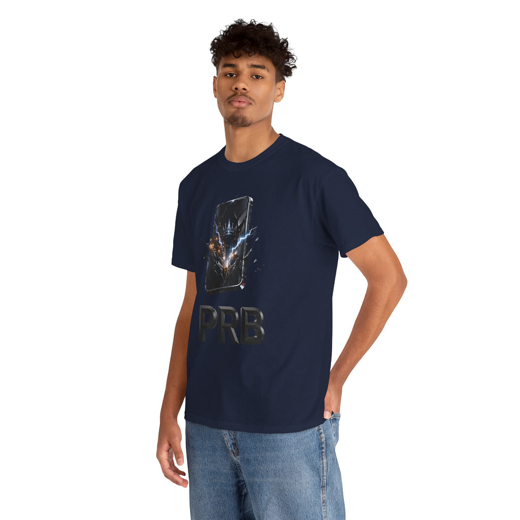 PRB Phone Smash Graphic Tee by Printify