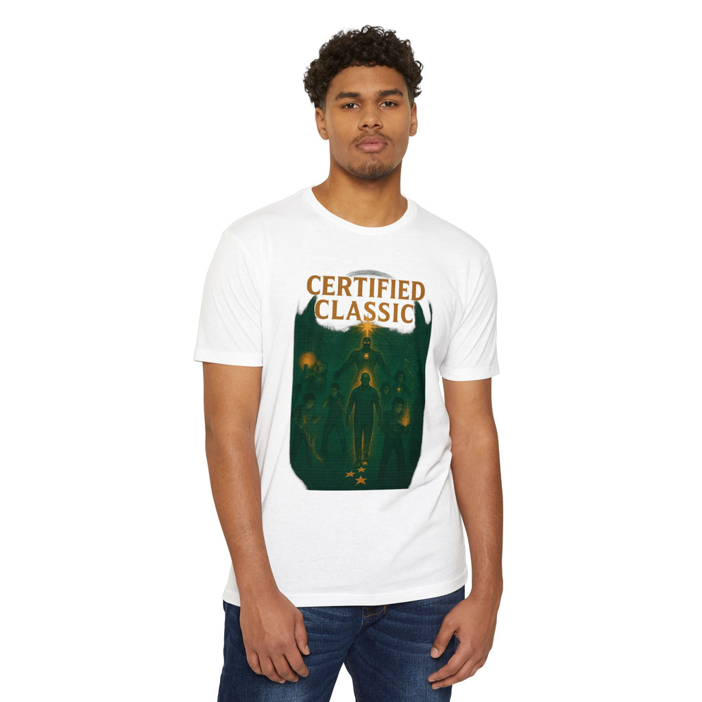 PRB Certified Classic T-Shirt | Vintage Spacewalk Illustration by Power Runs Black