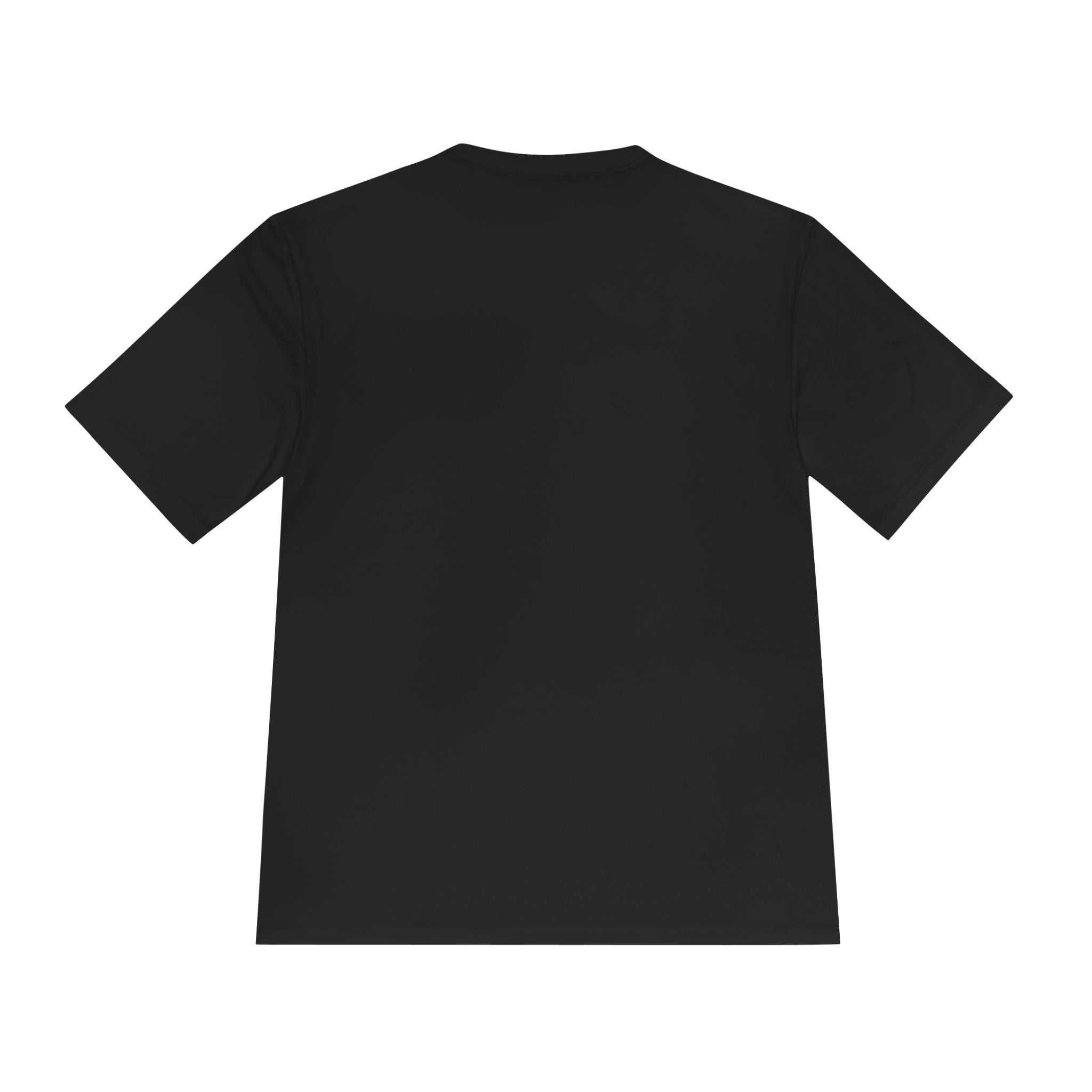 Power Runs Black graphic Tee | Blue angel wings, armored figure, bold script by Power Runs Black