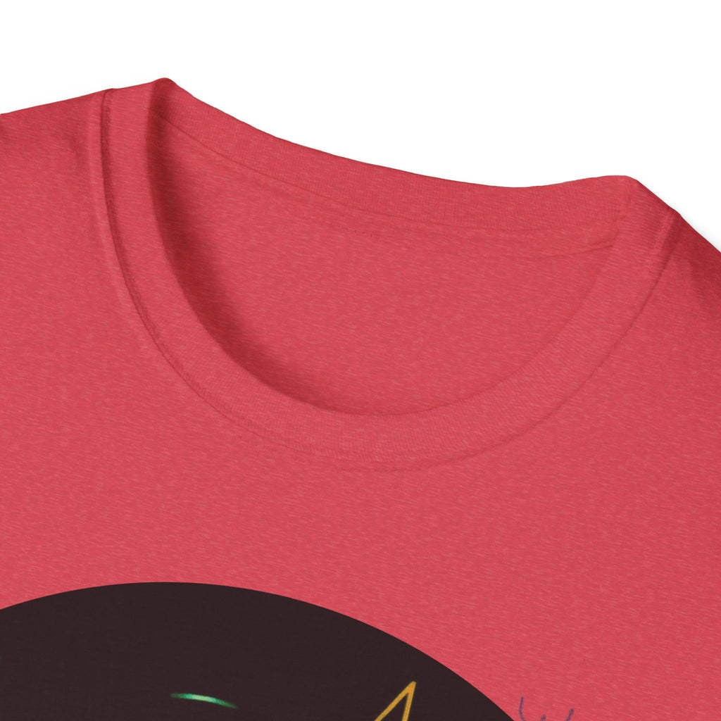 PRB Triumph Afro Hair Silhouette T-Shirt | Black Hair Alphabet Design by Power Runs Black