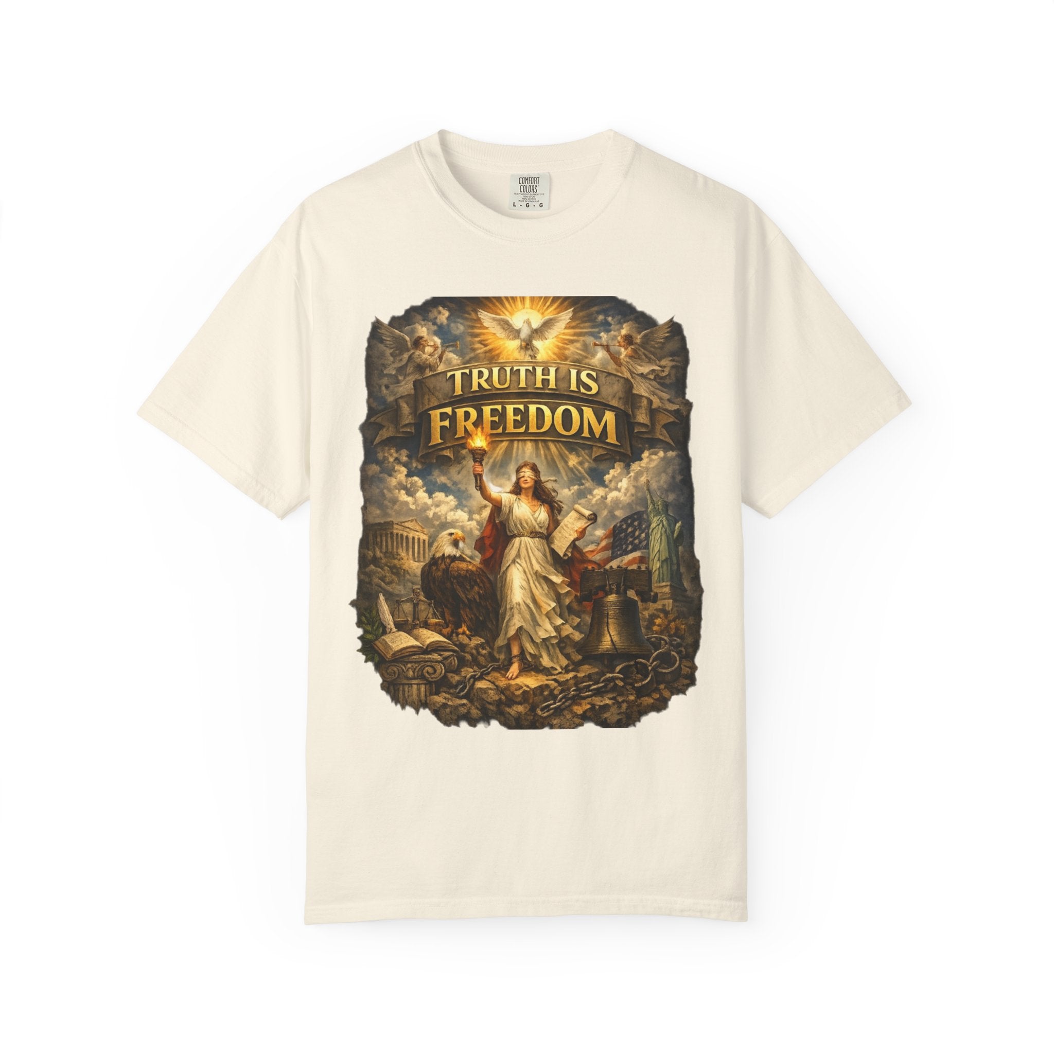 PRB Truth Is Freedom Graphic T-Shirt by Power Runs Black