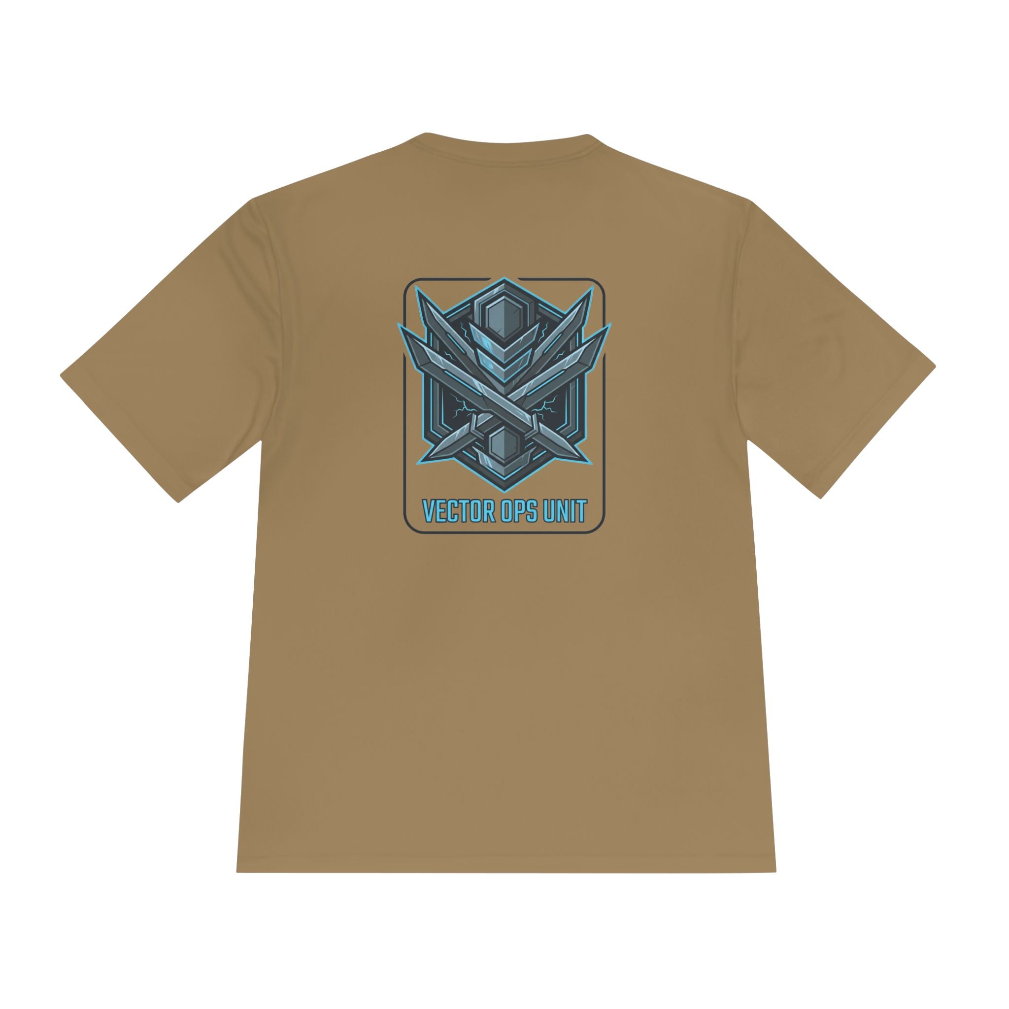 Power Runs Black PRB Blackline Vector Ops Unit Graphics Tee by Power Runs Black