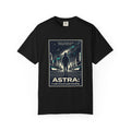 Power Runs Black Astra Sci‑Fi Graphic T-Shirt — "I walk toward understanding" Poster Design by Power Runs Black