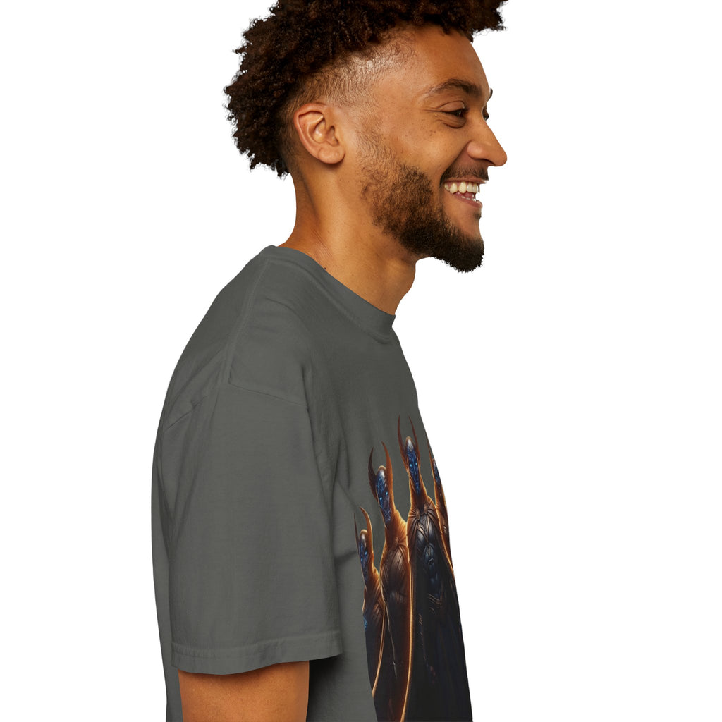 Power Runs Black PRB Dark Legion Graphic T-Shirt — Horned Warriors Fantasy Tee by Power Runs Black