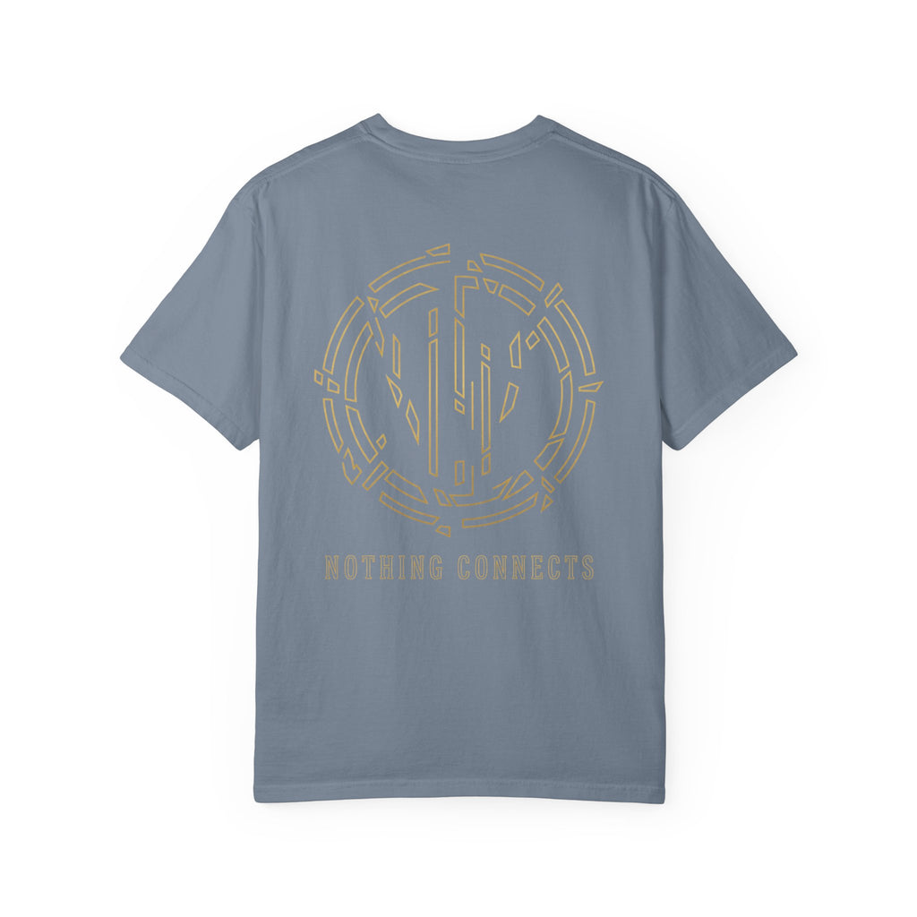 Power Runs Black PRB Cael Mór Symbol T-Shirt — ‘Nothing Connects’ Minimal Graphic Tee by Power Runs Black